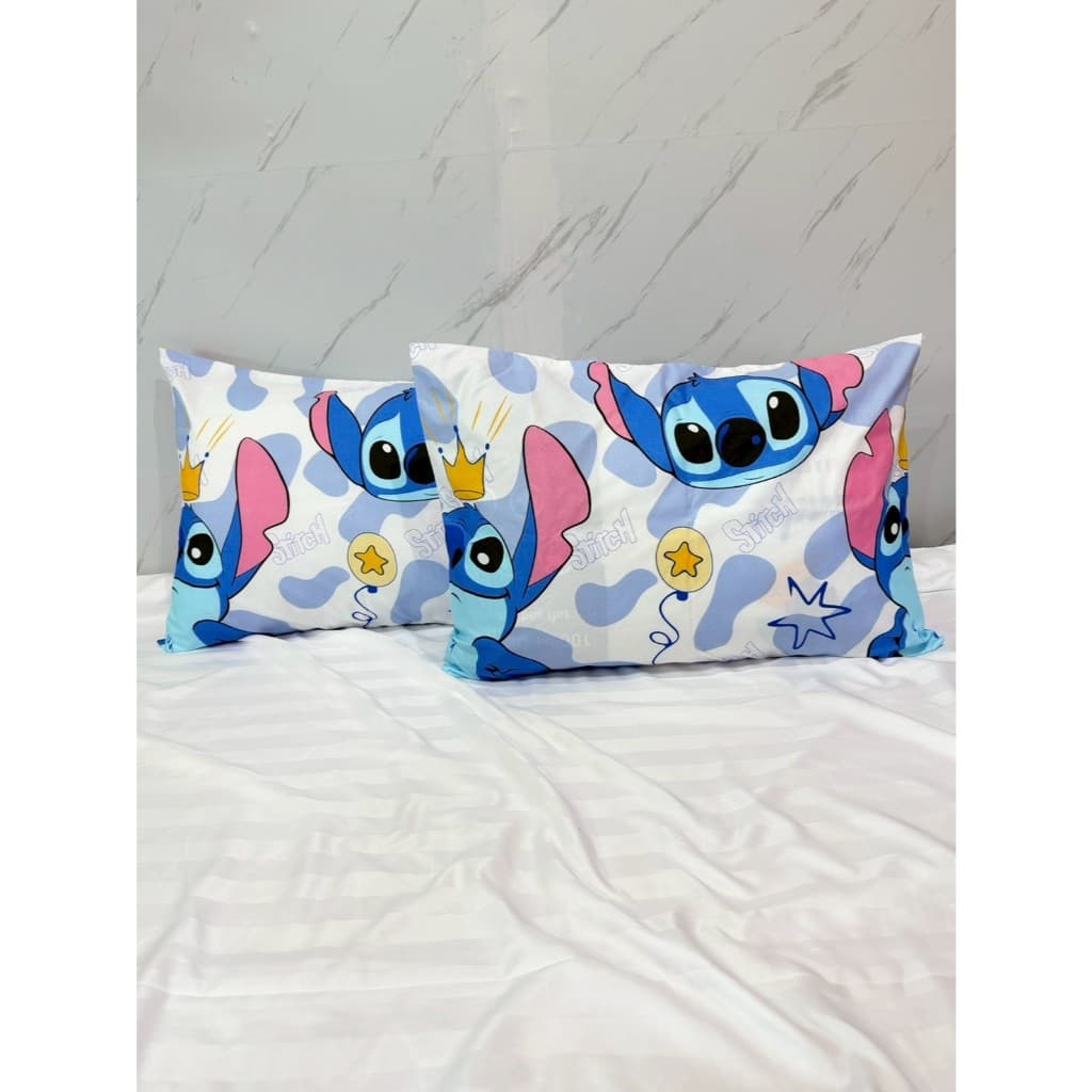Pillowcase ปลอกหมอนหนุน / ปลอกหมนข้าง ผ้าคอตตอนนุ่มๆ ซักทำความสะอาดได้ สีไม่ตก รูปที่ 4