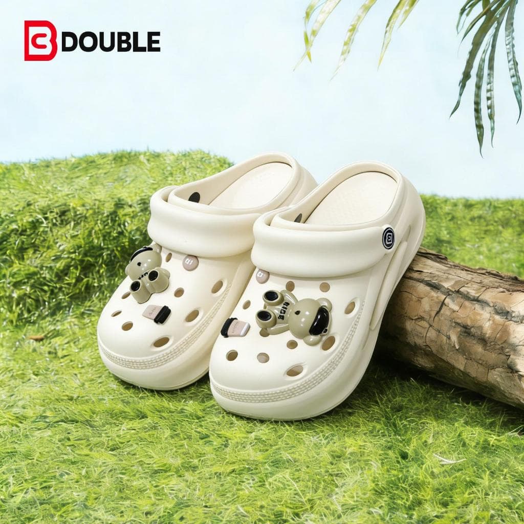 BB DOUBLE 2026 สไตล์ทันสมัยและเป็นที่นิยม หน้าร้อน ใส่ง่าย ทนทาน EVA ป้องกันลื่น นุ่มสบาย สำหรับใส่บนชายหาด BDE738-1 รูปที่ 9