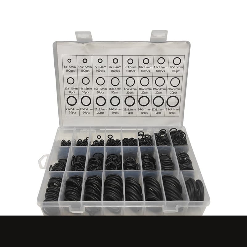 ชุดโอริงยางบิวทิล 1200 ชิ้น กันน้ำ ทนความร้อนสูง ซีลน้ำมัน O Ring Kit Rubber Seal Assortment รูปที่ 2