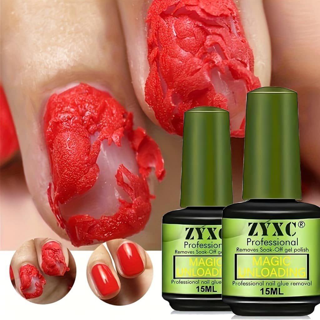 ระเบิดสีเจล ZUXC แบบทา ขนาด15ml. ล้างง่าย หน้าเล็บไม่เสีย น้ำยาล้างสีเจล น้ำยาระเบิดสีเจล Magicgelremover รูปที่ 1