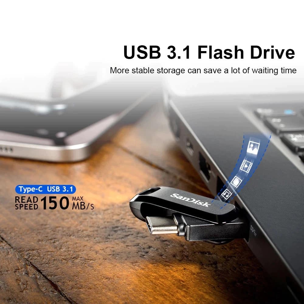 SanDisk Ultra Dual Drive Go 1TB USB 3.2 Gen1 Flash DriveType-C Speed 400mb/s รูปที่ 6