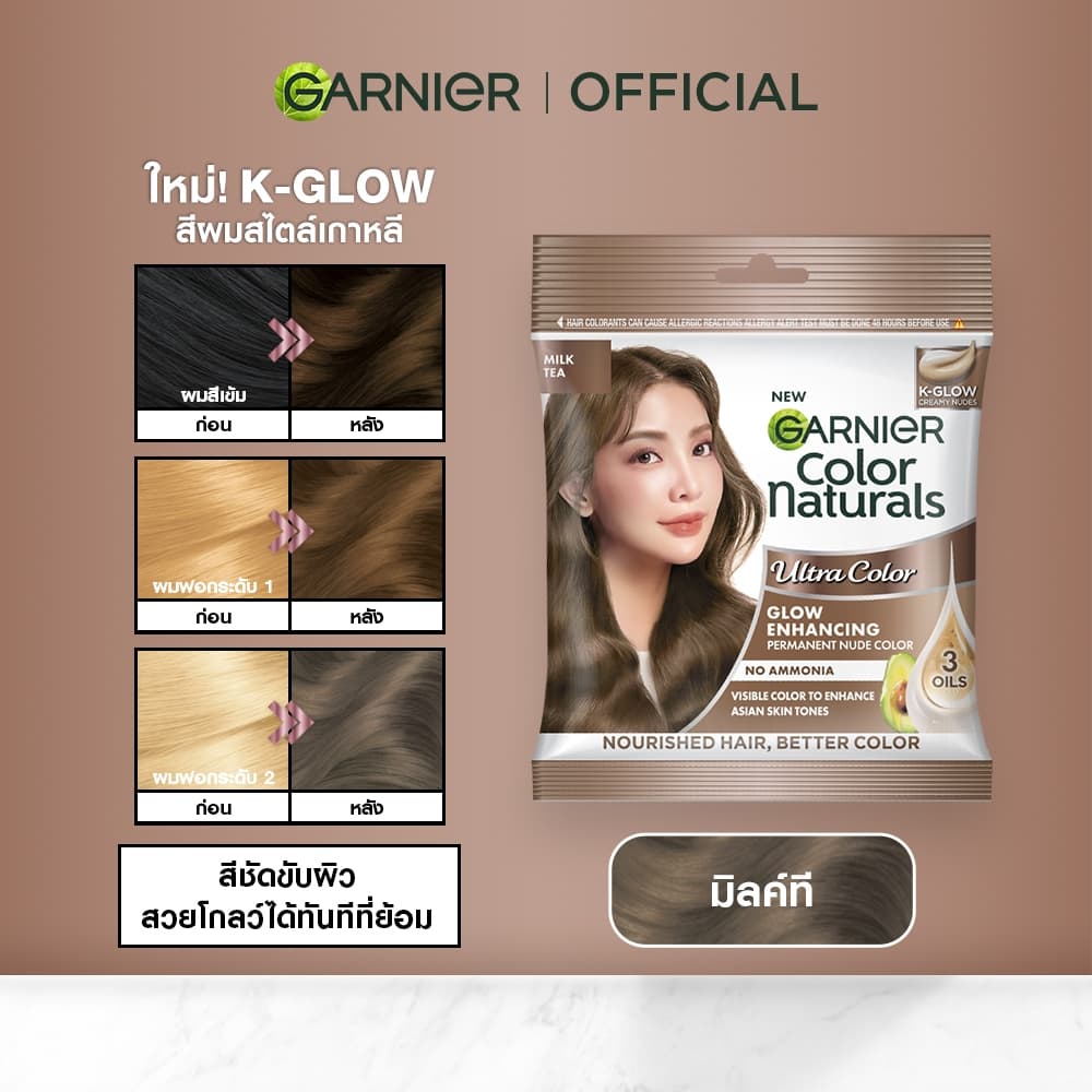 การ์นิเย่ คัลเลอร์ แนทเชอรัลส์ x6 | Garnier Color Naturals x6 (สีผม,ย้อมผม,Garnier Hair รูปที่ 3