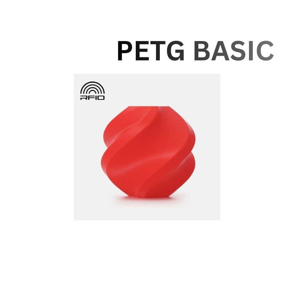เส้นพลาสติก PETG Basic มี RFID 1Kg with Reusable Spool Bambu PETG Basic รูปที่ 6
