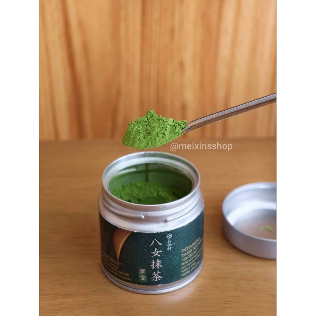 Ochamura Yame​ Matcha​ Exp.2027/05​30 กรัม​ ยาเมะ​ มัทฉะ​ มัทฉะโทนถั่ว​ นัว​ ครีมมี่​ หอมมาก หอมอบอวนในปาก รูปที่ 4