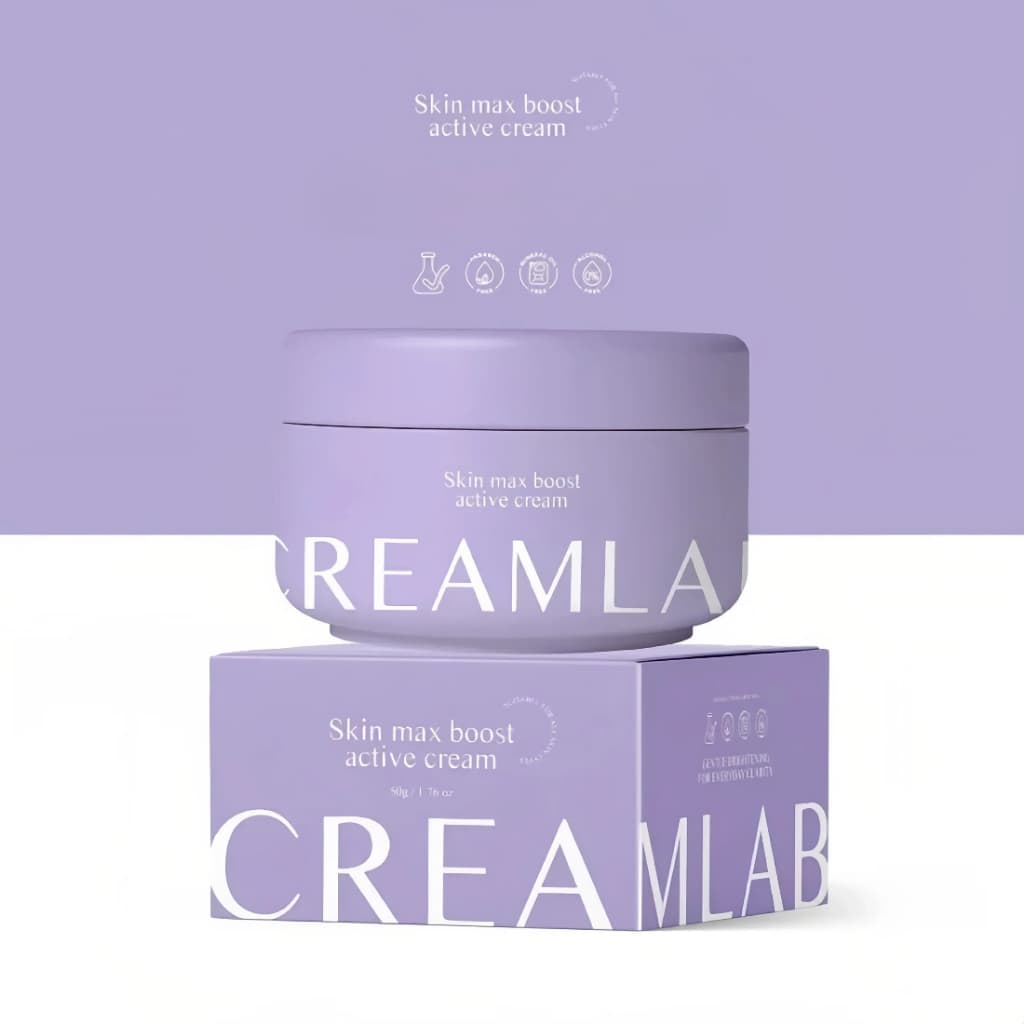 CREAMLAB Skin Max Boost 100g ครีมทาผิวกาย ชุ่มชื้นยาวนาน ผิวกระจ่างใส เนียนนุ่ม ลดผิวแห้งกร้าน สูตรธรรมชาติ 100% รูปที่ 7