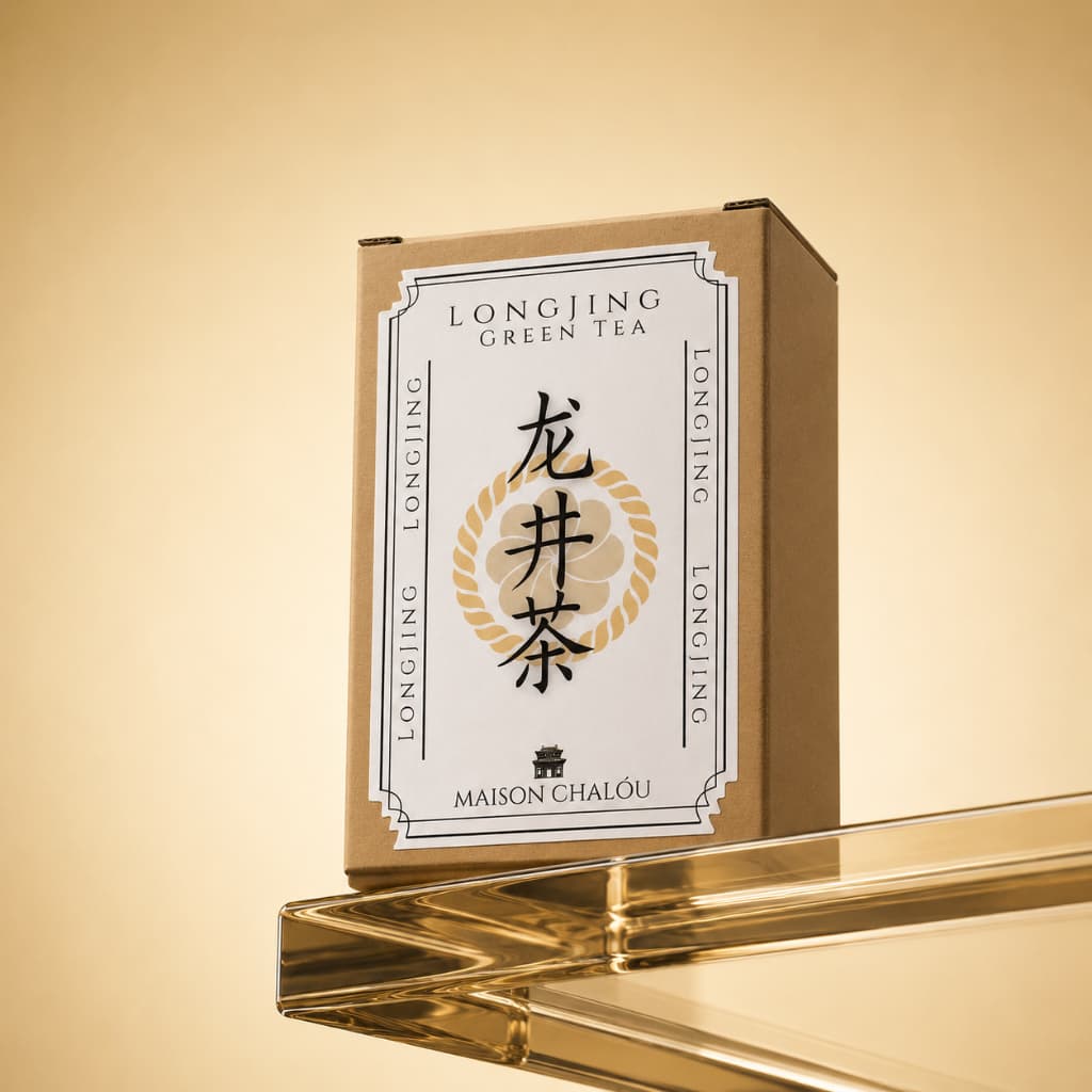 ชาเขียว หลงจิ่ง Premium Longjing Green Tea ชาจีนพรีเมียม ชงร้อน-เย็นได้ 10 bag/ถุง รูปที่ 1