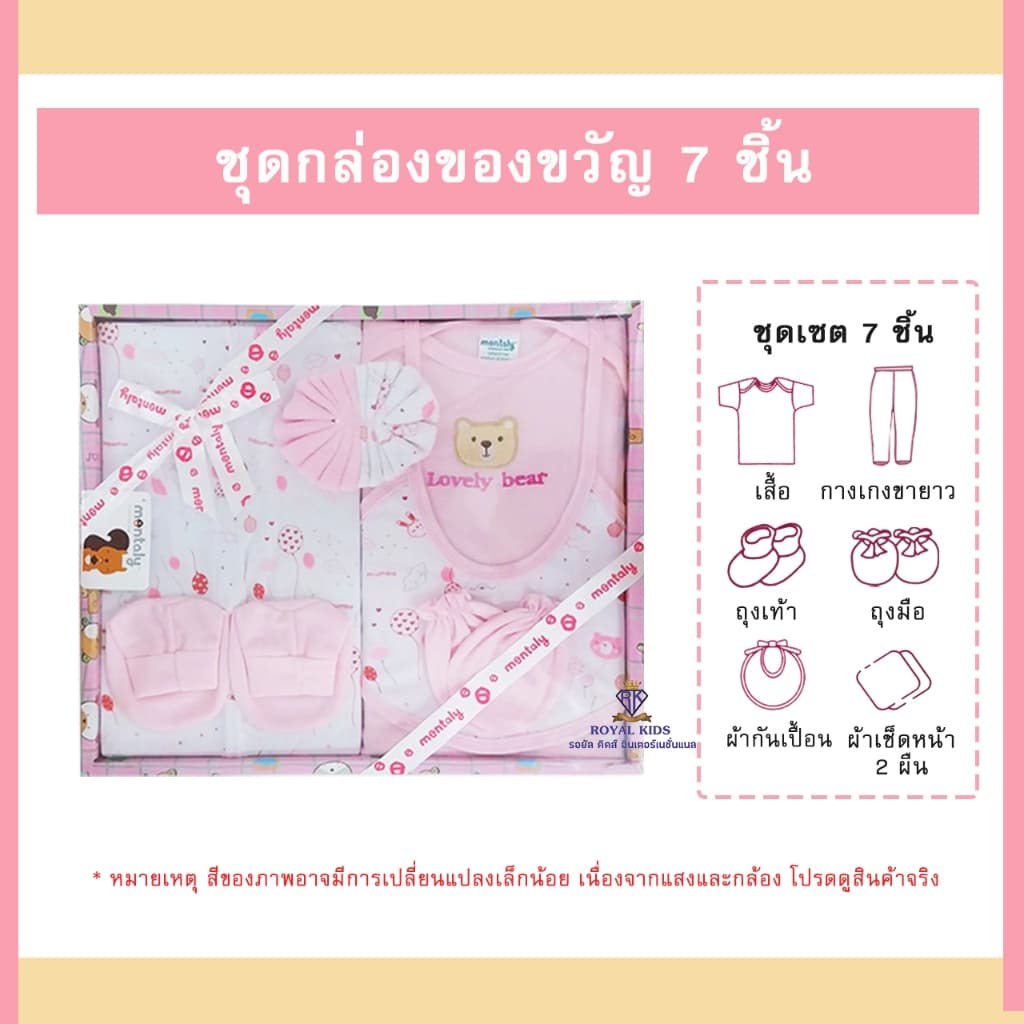 F001 ชุดเซตของขวัญเตรียมคลอด ชุดเซ็ตเสื้อผ้าสำหรับเด็ก ของขวัญสำหรับเด็กแรกเกิด รูปที่ 6