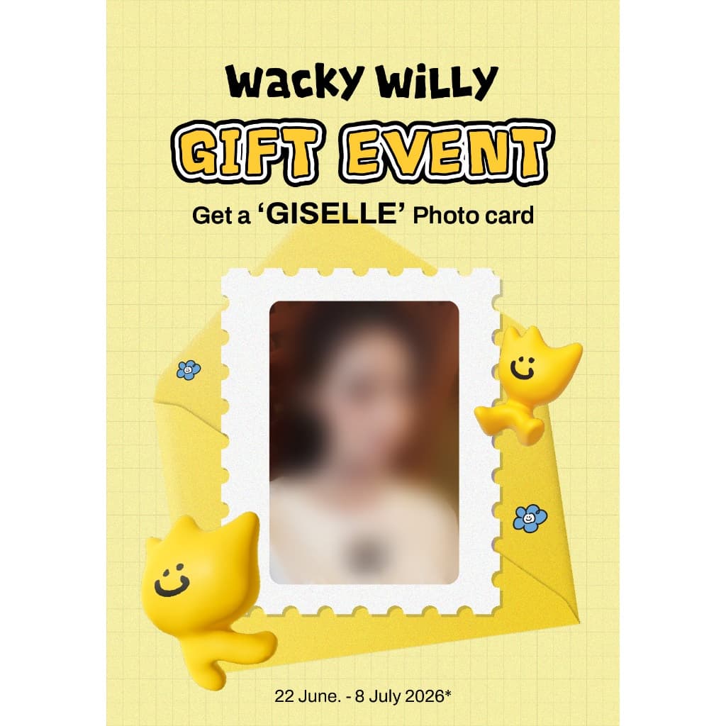 WACKY WILLY GISELLE PHOTO CARD รูปที่ 2