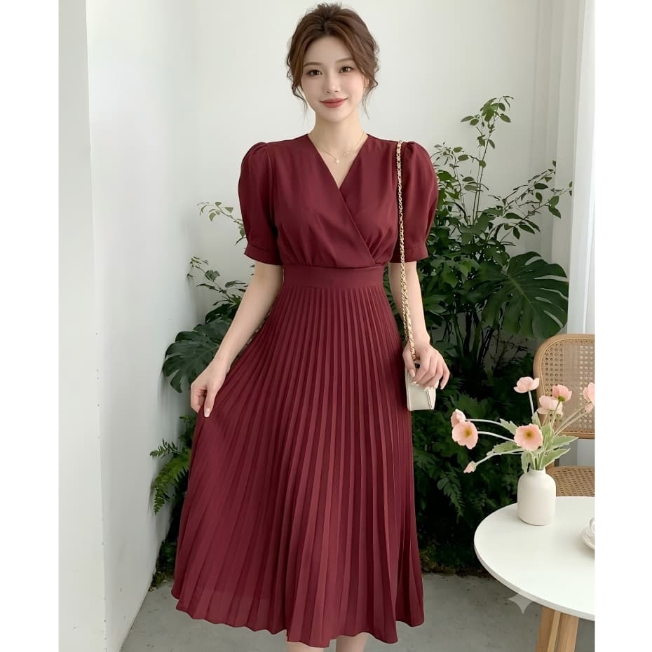 เดรสสีขาว ขาว เน่ารัก sexy dress สีทึบ สบายๆ เดรสผู้หญิง ทํางาน เหมาะสำหรับทุกโอกาส รูปที่ 3