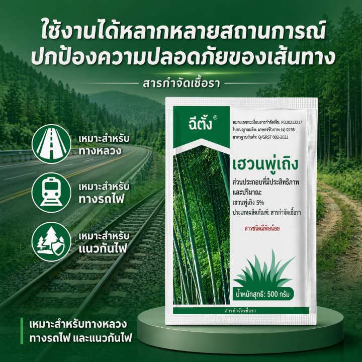 รากเน่ารากไม่ขึ้นอีก ยากำจัดต้นไม้สารกำจัดกอไผ่ผงกำจัดต้นไผ่ยาฆ่าตอไม้ ผลติดทนนาน สารกำจัดก่อไผ่ สารฆ่ากอไผ่ /500g รูปที่ 2