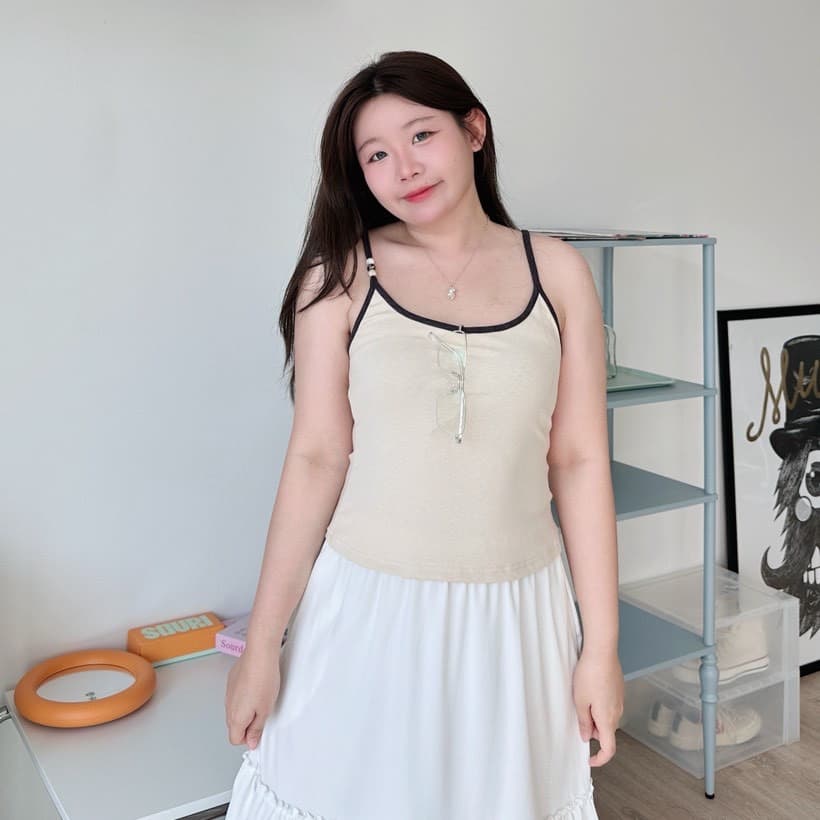 สายเดี่ยวลัคกี้ชาร์ม - Camisole Lucky Charm รูปที่ 3