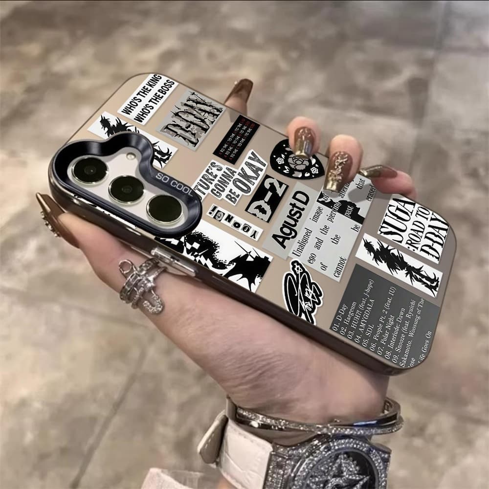 เคสมือถือ For iPhone 17 Air 13 11 15 Pro Max 16 14 12 Pro Max 7 8 Plus XR X XS Max SE 2020 เคสโทรศัพท์ IMD สีสันสดใส รูปที่ 7