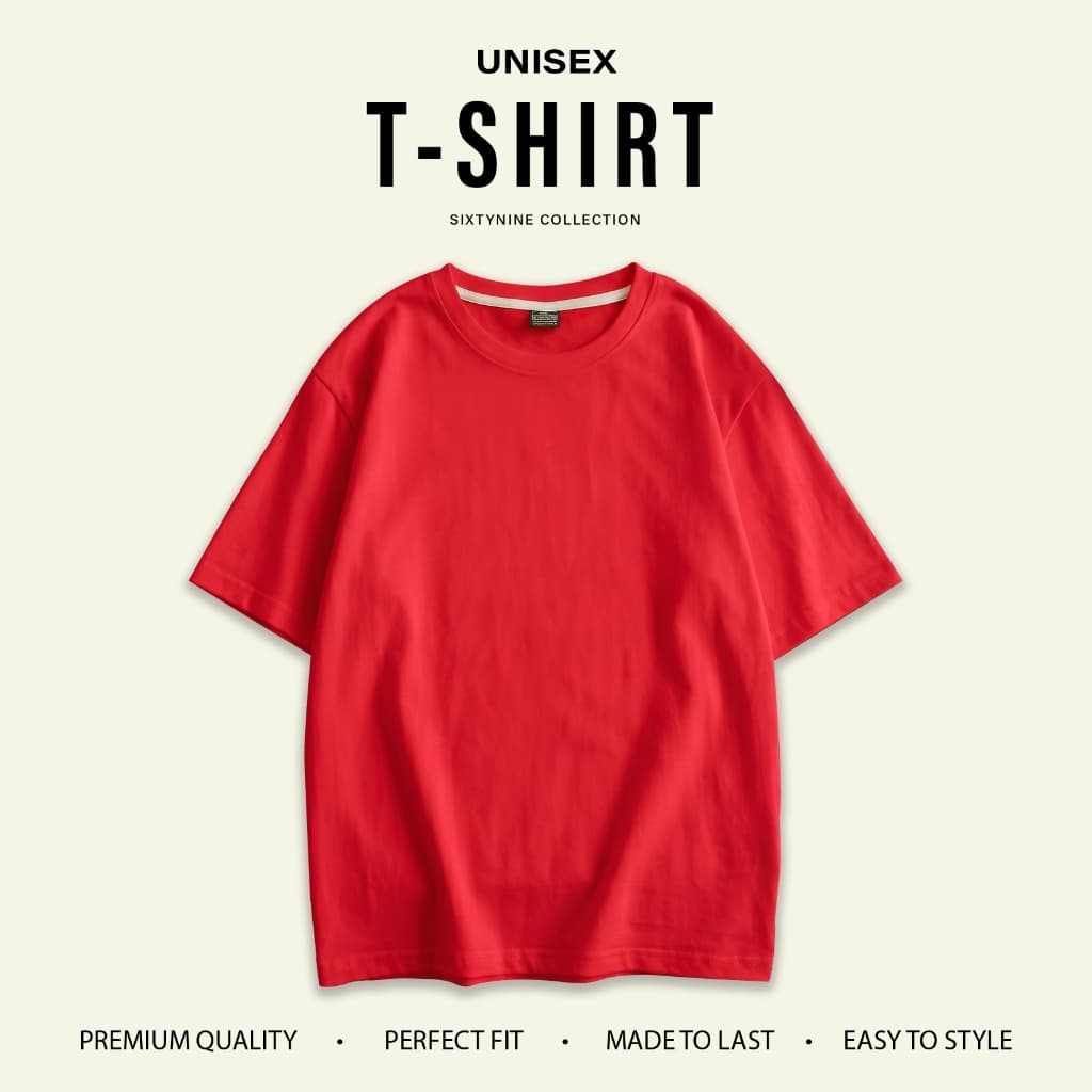 เสื้อยืดสีพื้น ผ้าCOTTON 100% รูปที่ 8