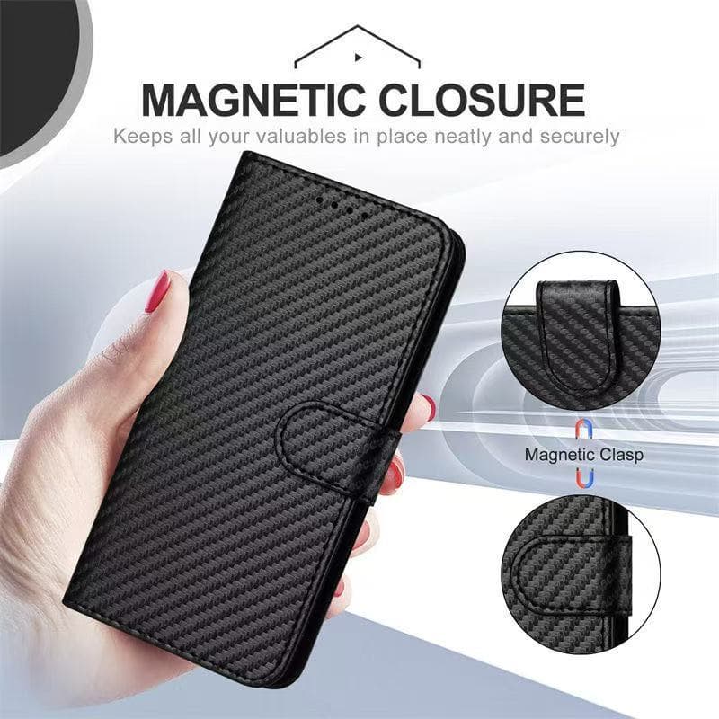 เคสฝาพับ แคบล่า มีล็อค สำหรับSamsung A12 M12 A52 A52S A23 A22 5G A53 A73 A13 4G A32 5G S21FE A02S A03S A04sเคสมีแม่เหล็ก รูปที่ 4