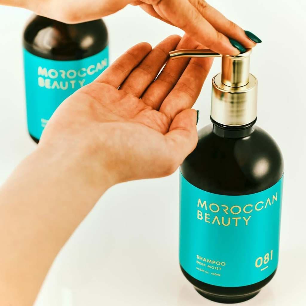 MOROCCAN BEAUTY DEEP MOIST SHAMPOO 430 ml. โมร็อกแคน บิวตี้ ดีพ มอยส์ แชมพู รูปที่ 6