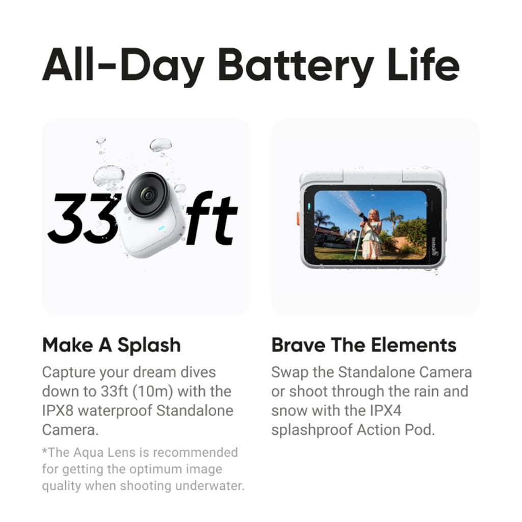 Insta360 GO Ultra กล้องแอคชั่น ถ่ายวิดีโอ 4K เชื่อมต่อ ทุกที่ทุกเวลา Video POV Action Pocket Camera รูปที่ 8