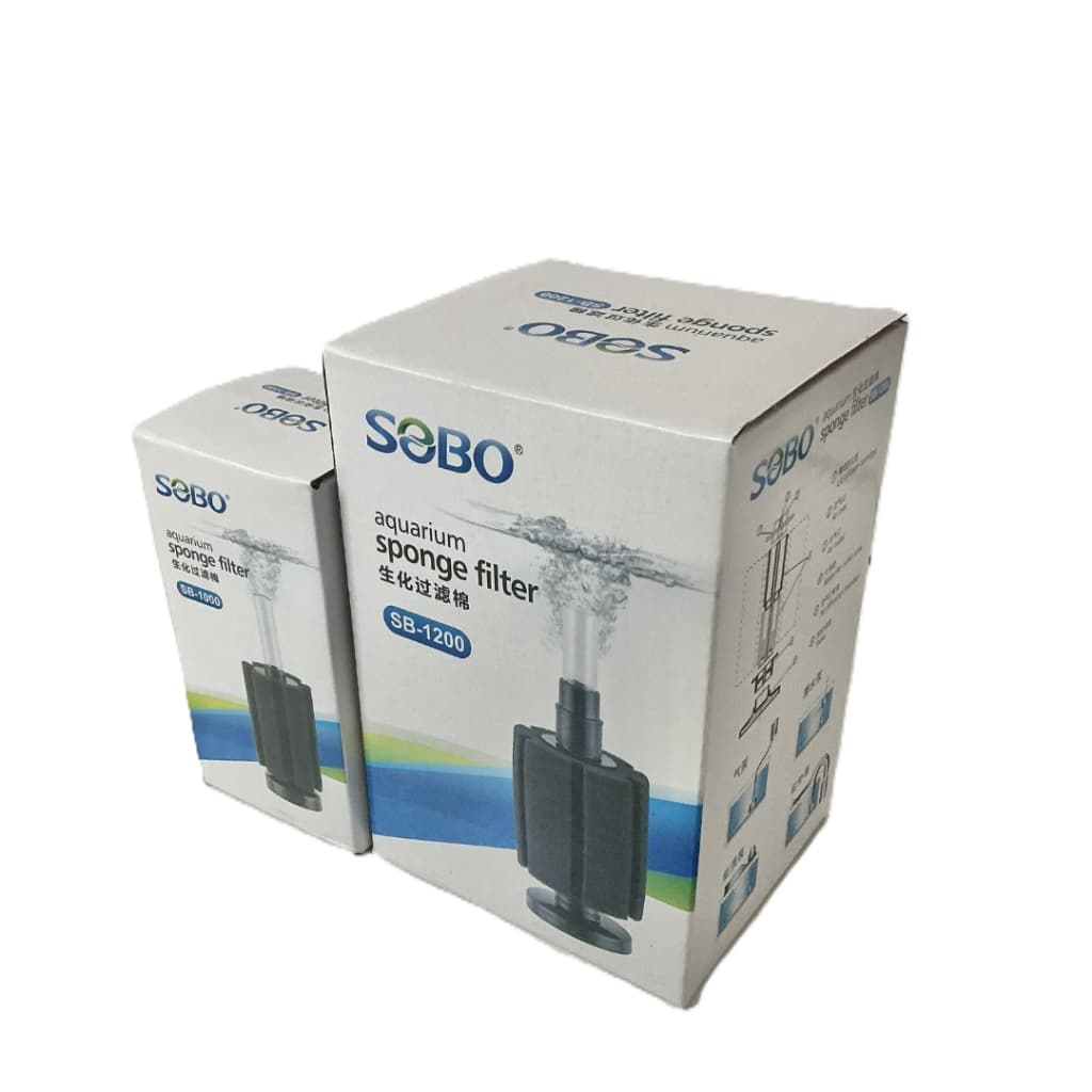 กรองฟองน้ำ SOBO SB-1000 ,SB-1200 สำหรับตู้ปลาและตู้กุ้งทุกชนิด รูปที่ 3