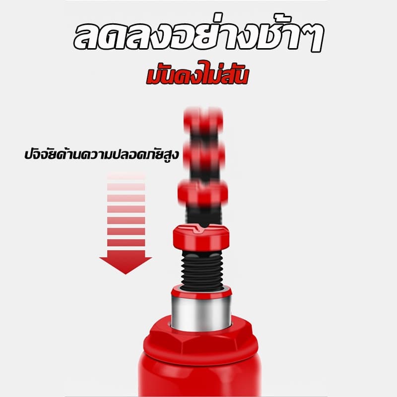 แม่แรงกระปุก โหลดเตี้ย/ไม่โหลดเตี้ย 2,5,10,20ตัน แม่แรงยกรถ แม่แรง เครื่องมือช่างซ่อมรถ แม่แรงกระปุก รูปที่ 6