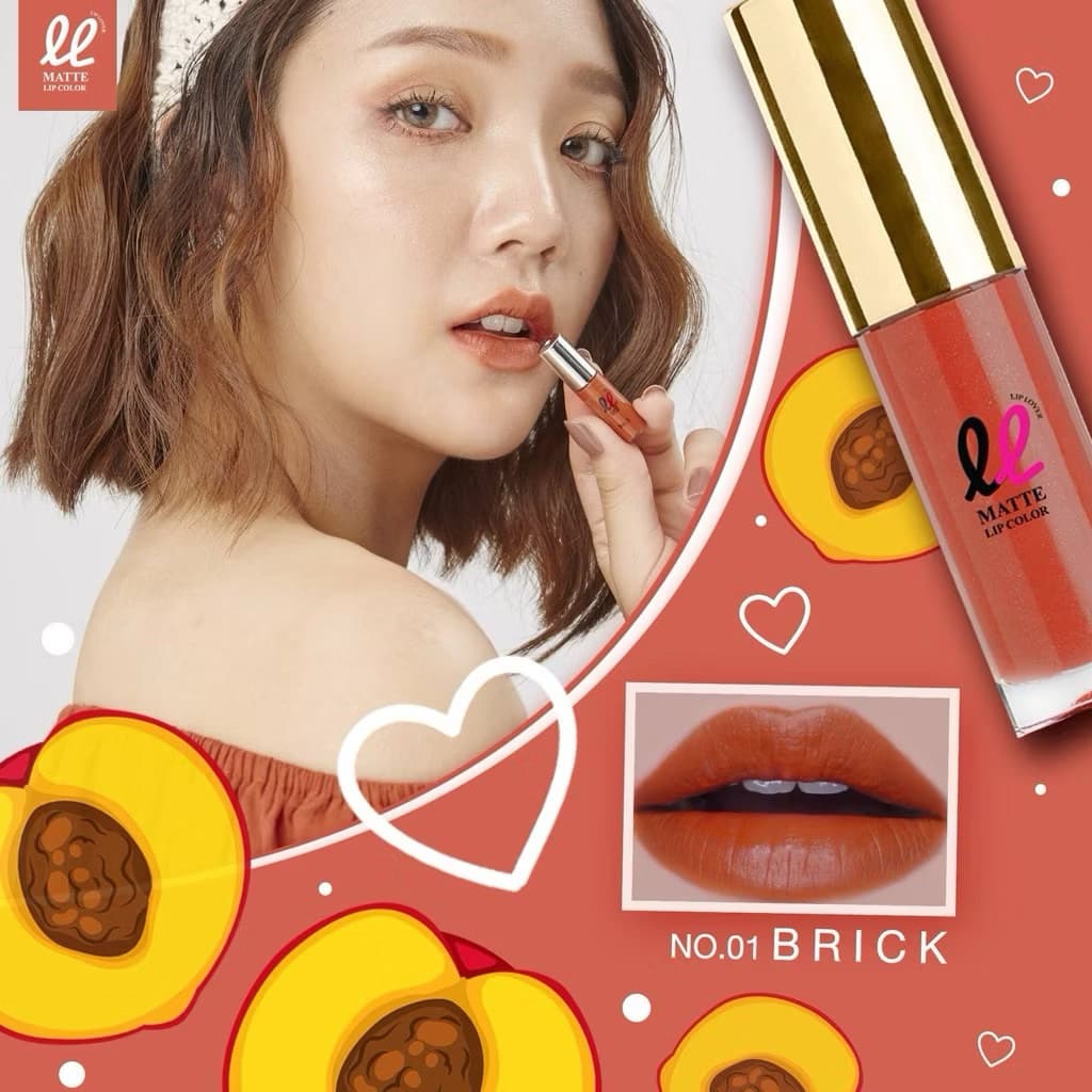 ลิปจิ๋ว LIP MATTE LIP LOVE ขนาด 1.5 กรัม รูปที่ 4
