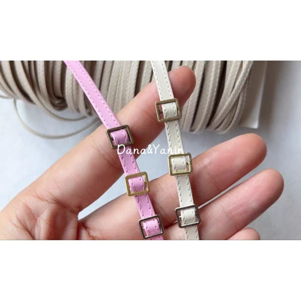 สายหนังเทียมขนาด 3mm และ 5mm ยาว1หลา รูปที่ 3