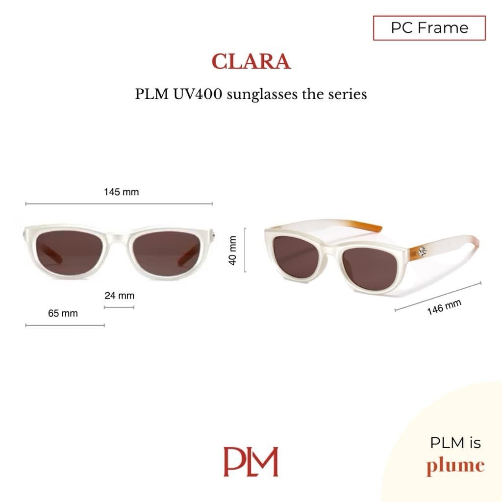 plume.bkk แว่นกันแดดรุ่น ‘Clara’ Sunglasses รูปที่ 9