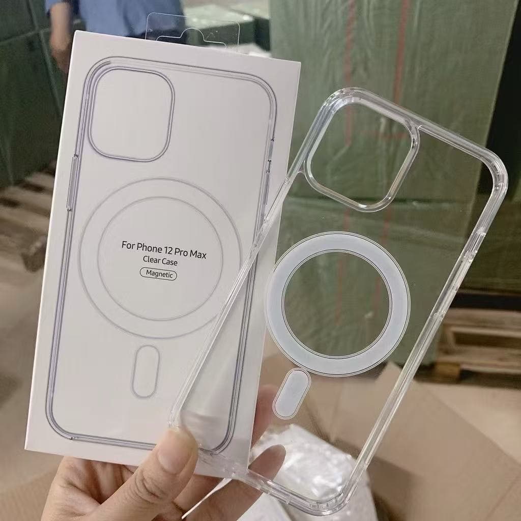 เคสป้องกันแม่เหล็กกันกระแทกโปร่งใส, เคสป้องกัน, TPU + PC เหมาะสําหรับ iPhone11-17 11/11Pro/11Pro/14/13 /12/15/16e promax รูปที่ 6