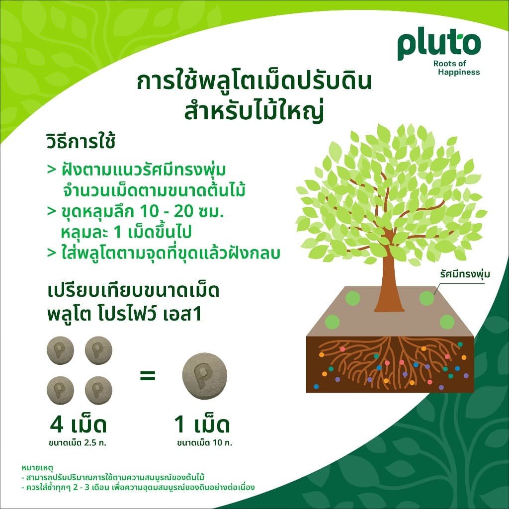 พลูโต โปรไฟว์ เอส1 ขนาด 2.5 กรัม 200 เม็ด รูปที่ 5