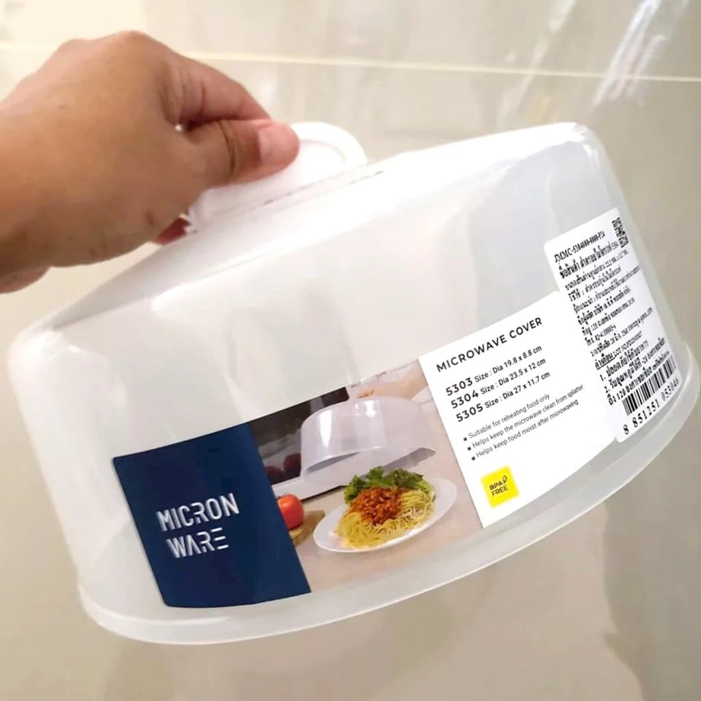 Super lock ฝาครอบไมโครเวฟ ถาดไมโครเวฟ Size L ถาดอาหาร BPA Free ปราศจากสารที่เป็นพิษ เลือกก่อนสั่ง รูปที่ 7