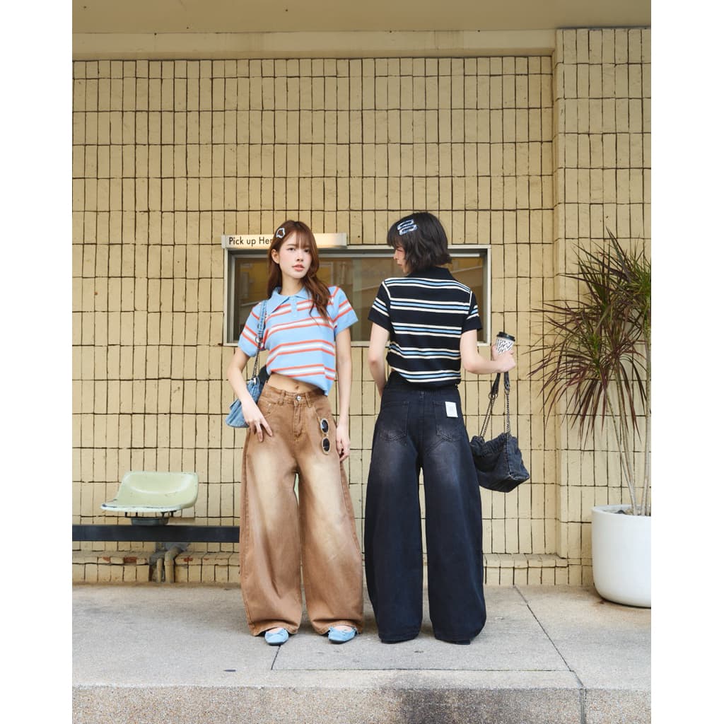 Boxy Barrel Jeans รูปที่ 3