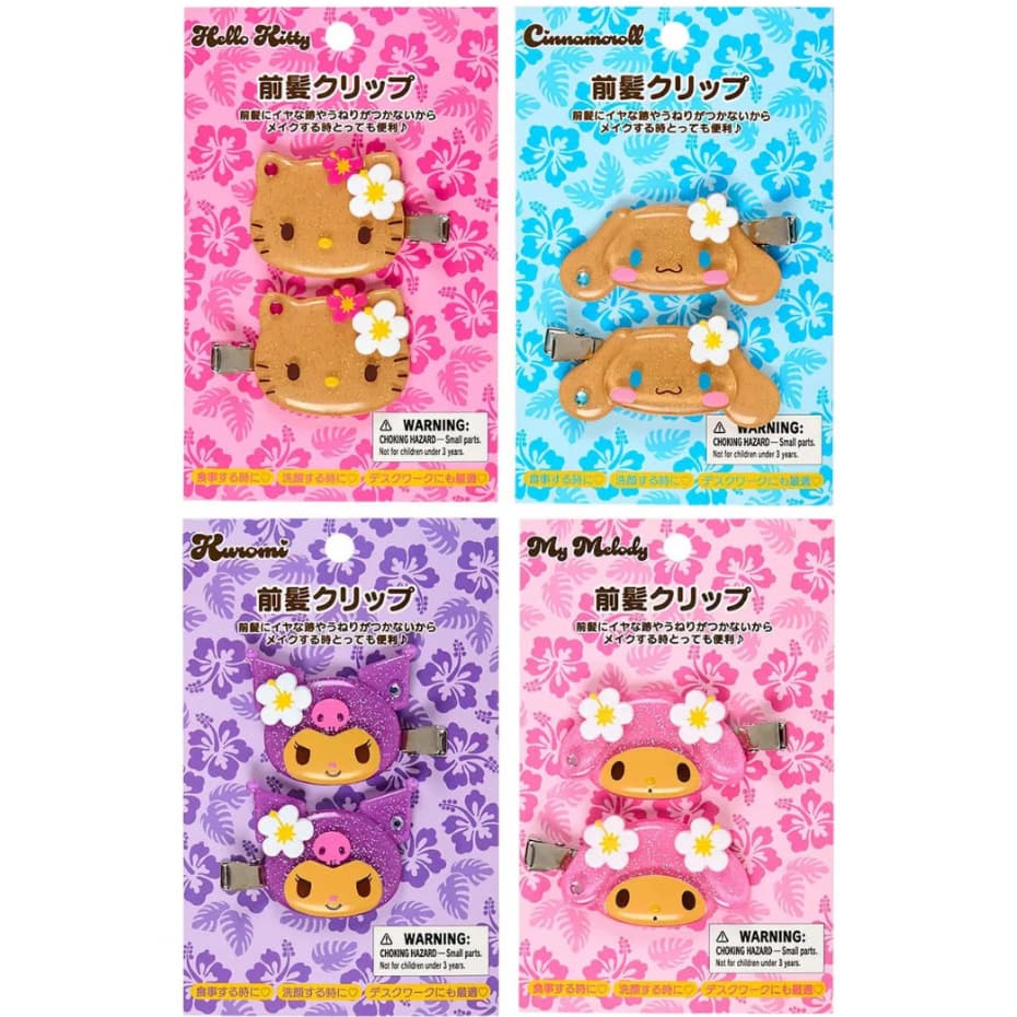ของเเท้ กิ๊บหนีบผมลายซานริโอ้ ชินจัง Hair clip ลายฮิต ของเเท้หิ้วจากช็อปซานริโอ้ Japan รูปที่ 2