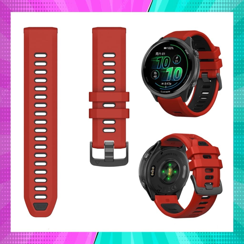 สาย Garmin Quick Fit 22 mm. ใช้สําหรับ Garmin รุ่น Forerunner 970/965/955/940/935 จัดส่งภายใน 24 hr. รูปที่ 3