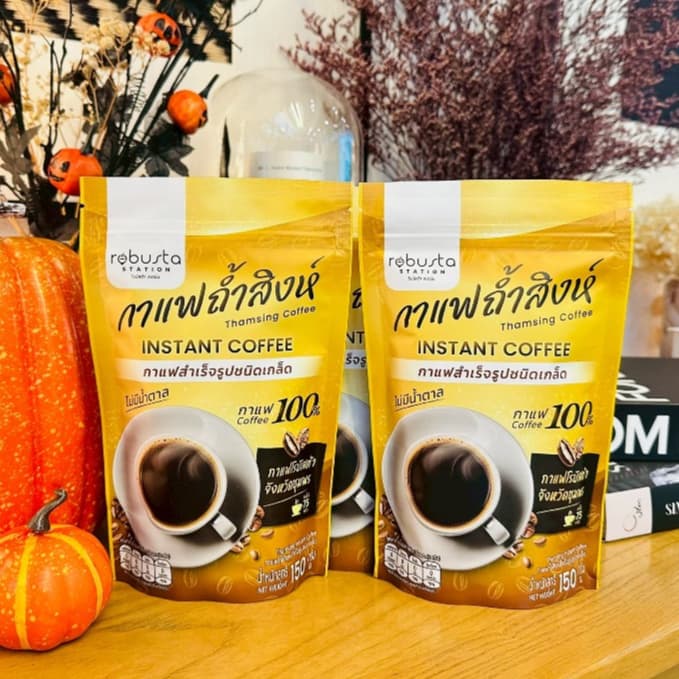 กาแฟถ้ำสิงห์สำเร็จรูปชนิดเกล็ด รูปที่ 2