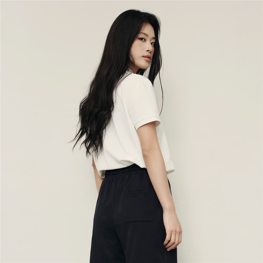 GIORDANO เสื้อโปโลผู้หญิง Women's Pique Polo Shirt 05315507 รูปที่ 3