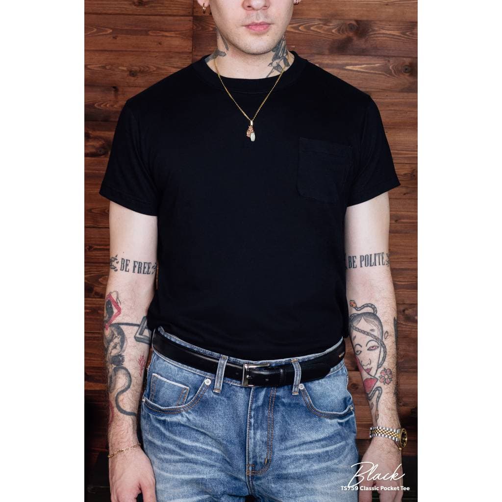 Simple&Raw - เสื้อยืด TS759 Classic Pocket Tee รูปที่ 6