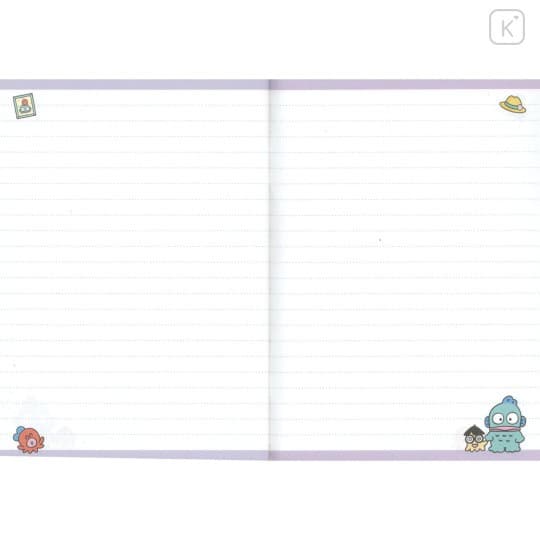ไดอารี่ นำเข้าจากญี่ปุ่น ไม่มีวันหยุดภาษาไทย hg ขนาดA6 Japan Sanrio A6 Monthly Schedule Book - Hangyodon : Room 2026 รูปที่ 3
