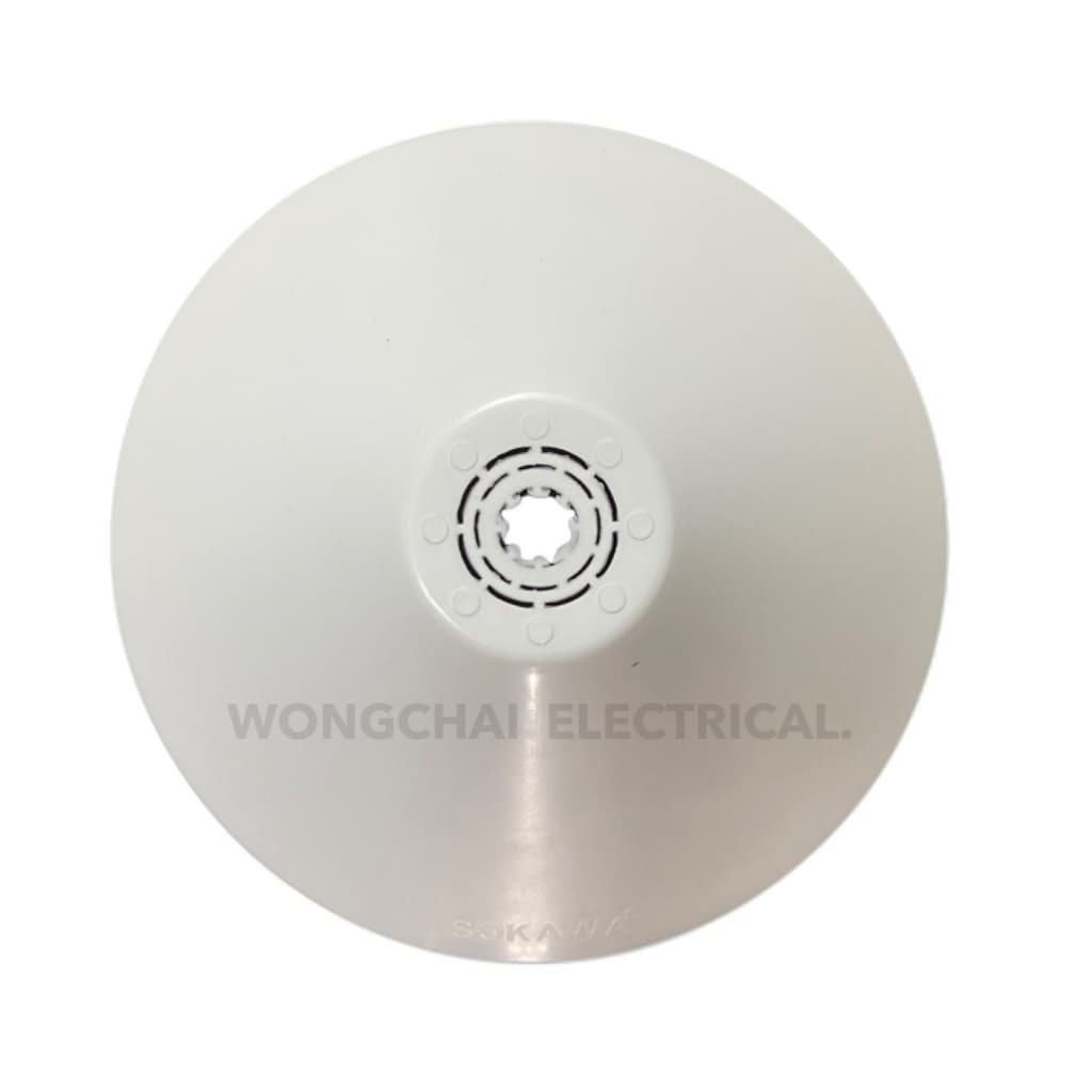 โคมไฟห้อยฝาชี PVC สีขาว ยี่ห้อSOKAWA ขั้วเกลียว E27 โคมห้อย โคมไฟเพดาน โคมไฟแฟนซี โคมไฟประดับ รูปที่ 3
