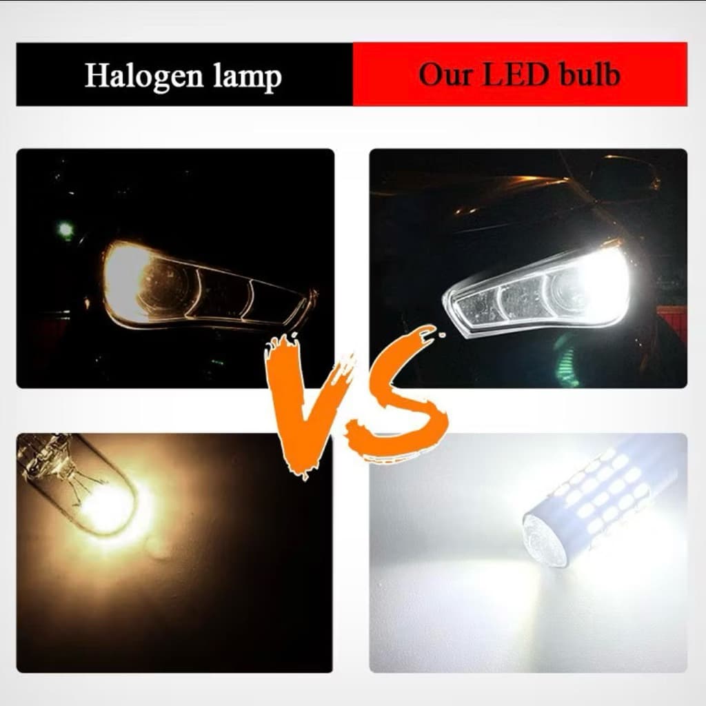 หลอดไฟ T 10 Led W 5 W Canbus 194 168 54 Smd 3014 สว่างตาแตก รูปที่ 7