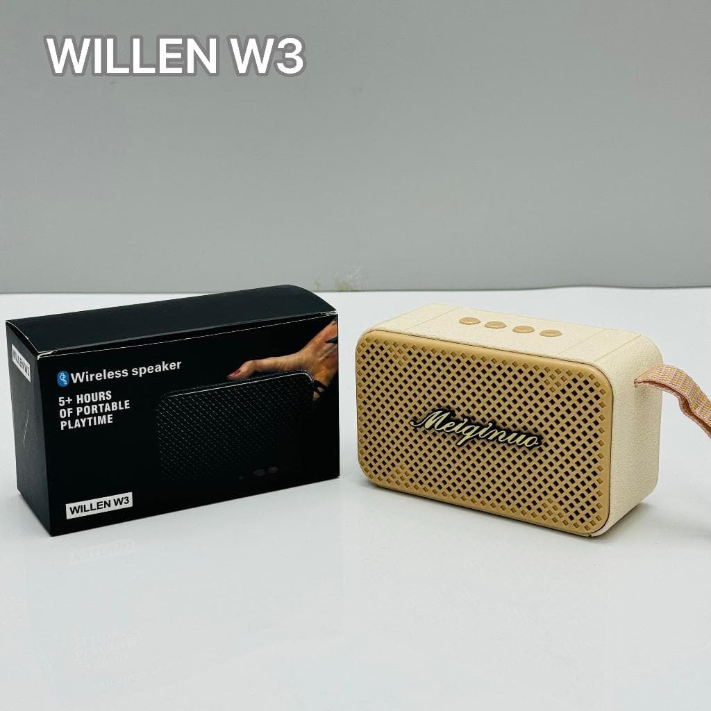 ลำโพงบลูทูธ W3 10W พกพาได้ รองรับ Bluetooth/USB/TF เชื่อมต่อคู่ได้ เสียงดัง ลำโพงพกพา รูปที่ 3