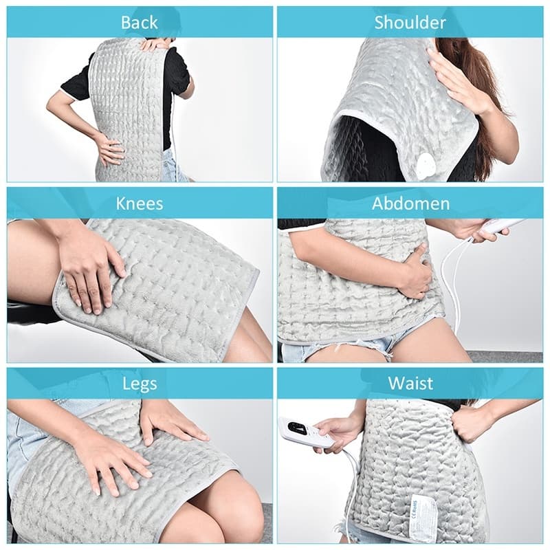 ถุงร้อนประคบ ถุงร้อนไฟฟ้า ThermoPad Heating Pad แผ่นประคบร้อนไฟฟ้า ขนาด 60x30cm มีการร80*40 รูปที่ 4