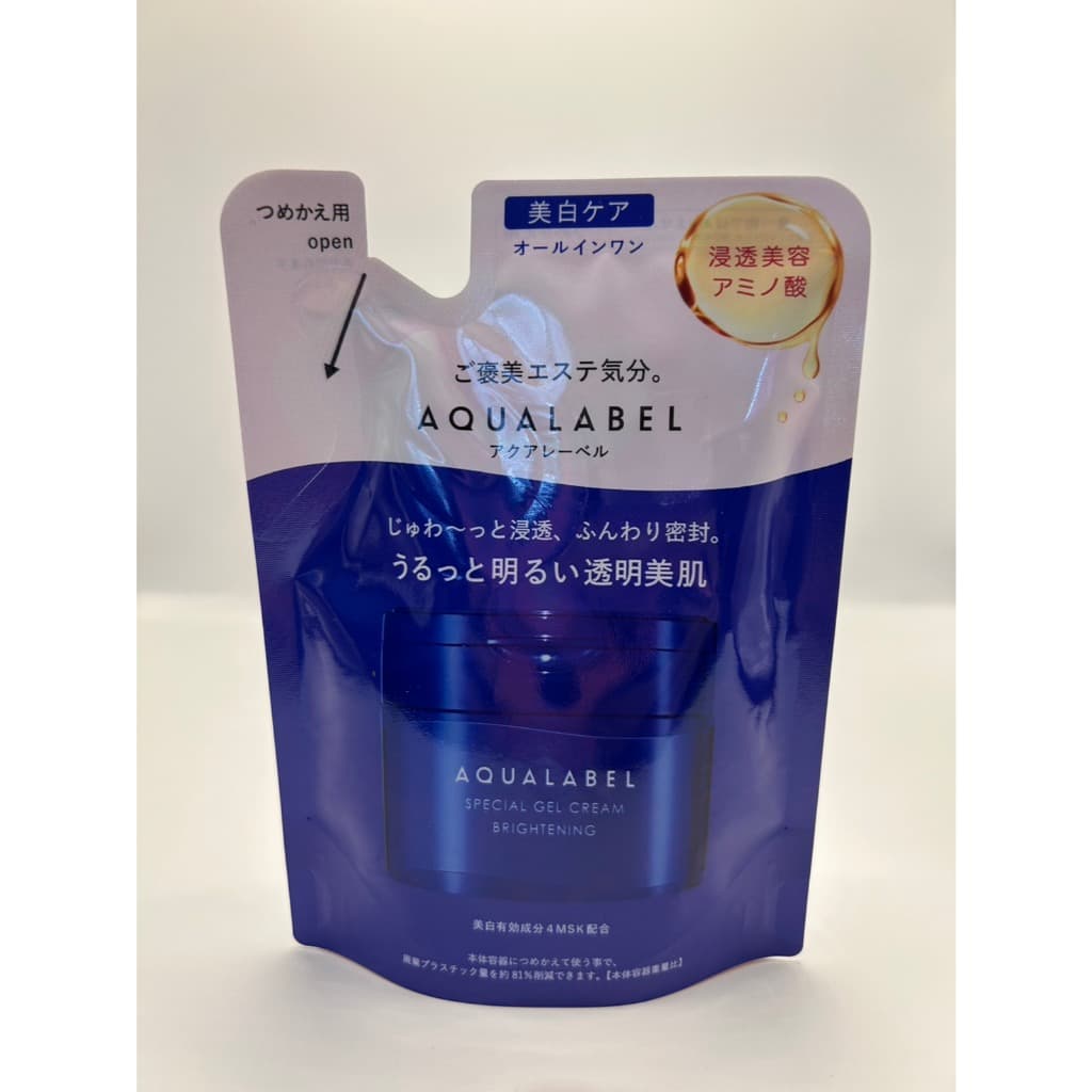 ! AQUALABEL Special Gel Cream ครีมกระปุกอควาลาเบล สเปเชียล เจลครีม 3สูคร ซองรีฟิล Aqua Label รูปที่ 7