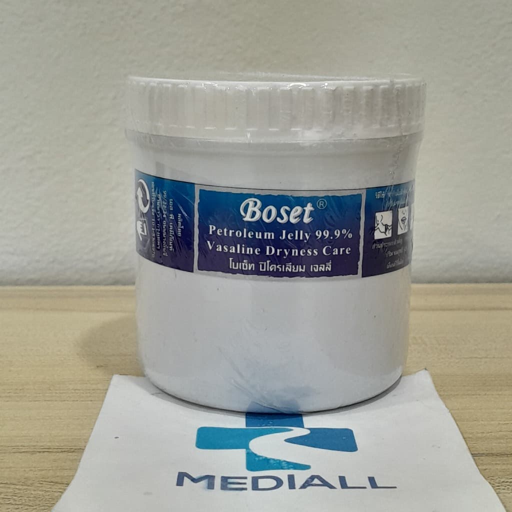 boset cream 450gm โบเซ็ท ปอนด์ ปิโตเลียม เจลลี่ ขนาด 450 กรัม เพิ่มความชุ่มชื่น ครีมทาผิวแห้ง รูปที่ 1