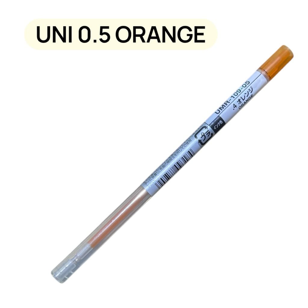 ไส้ปากกา Uni Style Fit ปากกาเจล ลูกลื่น รุ่น UMR-109 ขนาด 0.38 และ 0.5 MM ไส้ปากการุ่น DIY รูปที่ 9