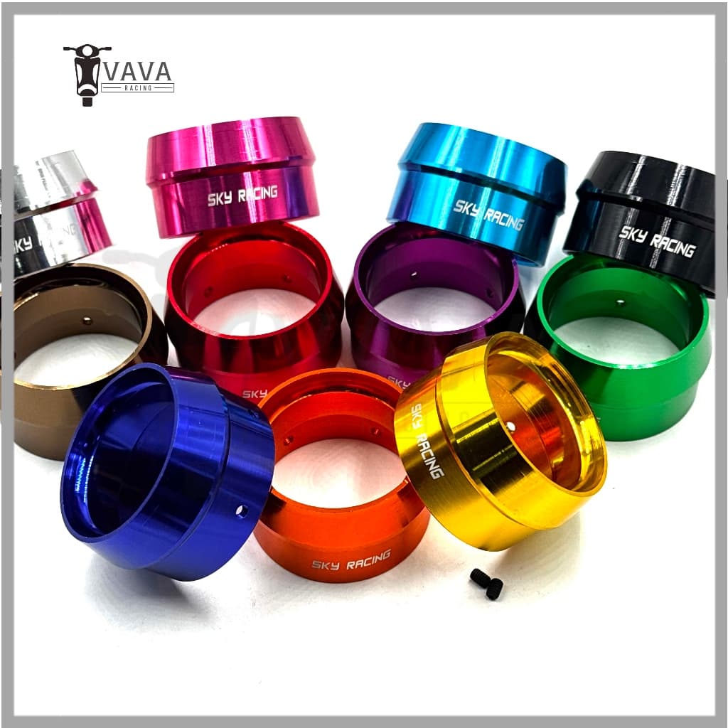 ปลายท่อทรงหยดน้ำ / Fino Mio Filano NOUVO ขนาด 51 MM มอเตอร์ไซค์ Motorcycle รูปที่ 1