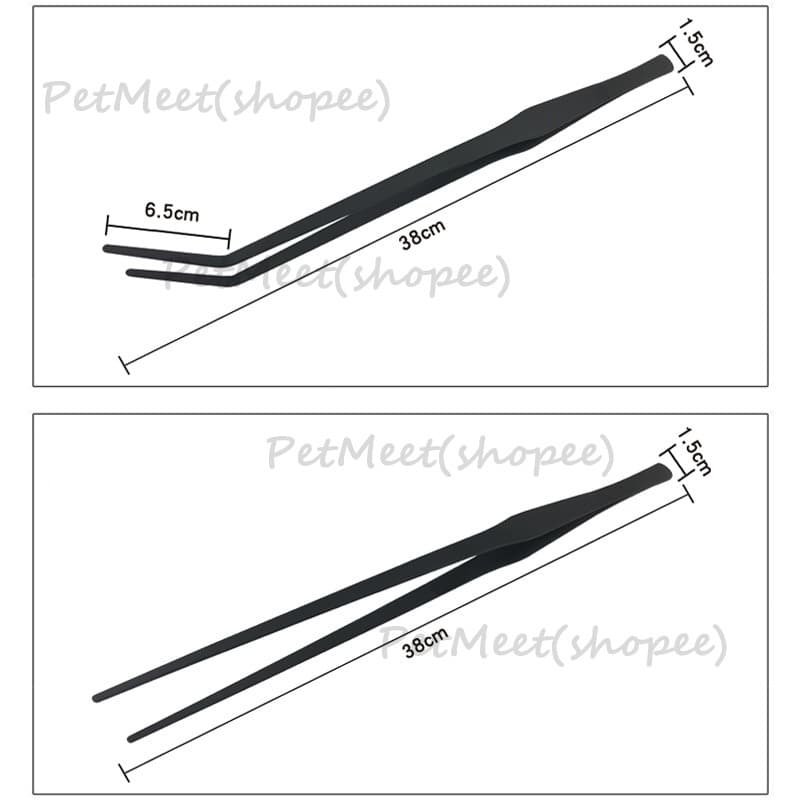 ถูกฟอร์เซป forceps แสตนเลส ขนาด 27/38cm ปลายตรงและงอ คีบใช้งานง่าย ทนทาน ปลา forcep กรรไกร ที่เขี่ยปาดดิน รูปที่ 5
