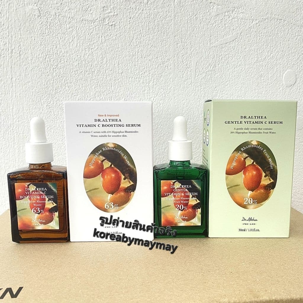 แท้/On Saleอัลเทีย Dr.althea Vitamin C Boosting/Gentle serum 30ml.วิตามินซี รูปที่ 1