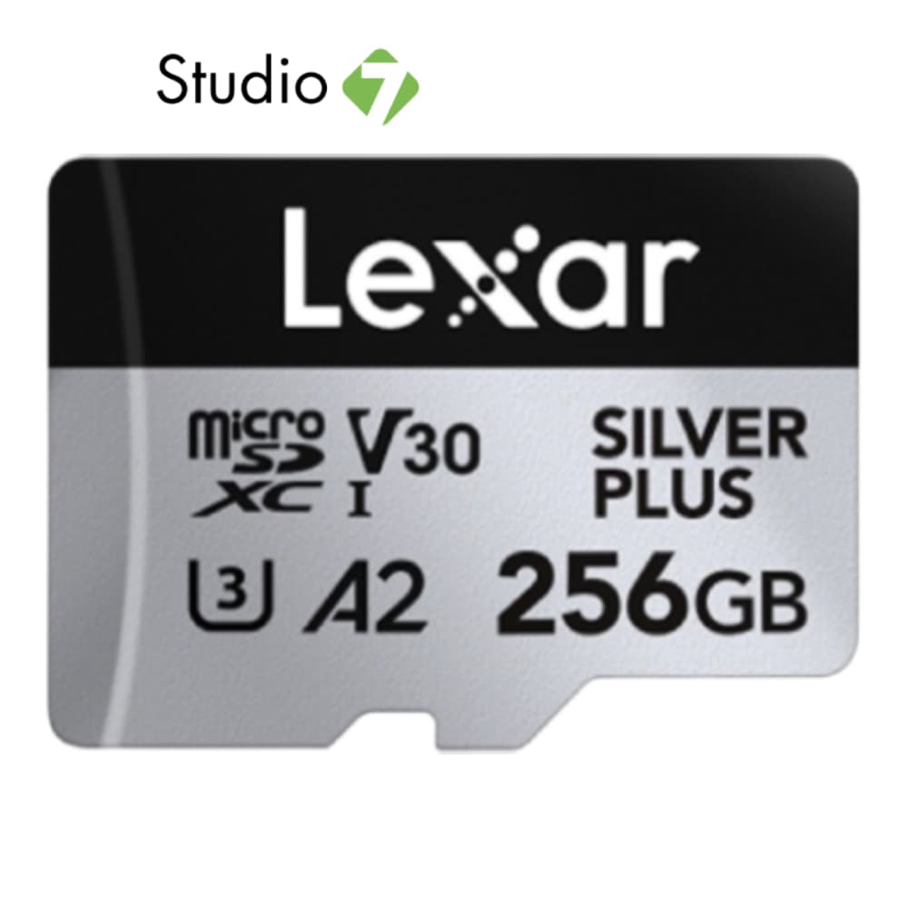 เมมโมรี่การ์ด Lexar MicroSDXC Professional Silver Plus Global by Studio7 รูปที่ 3
