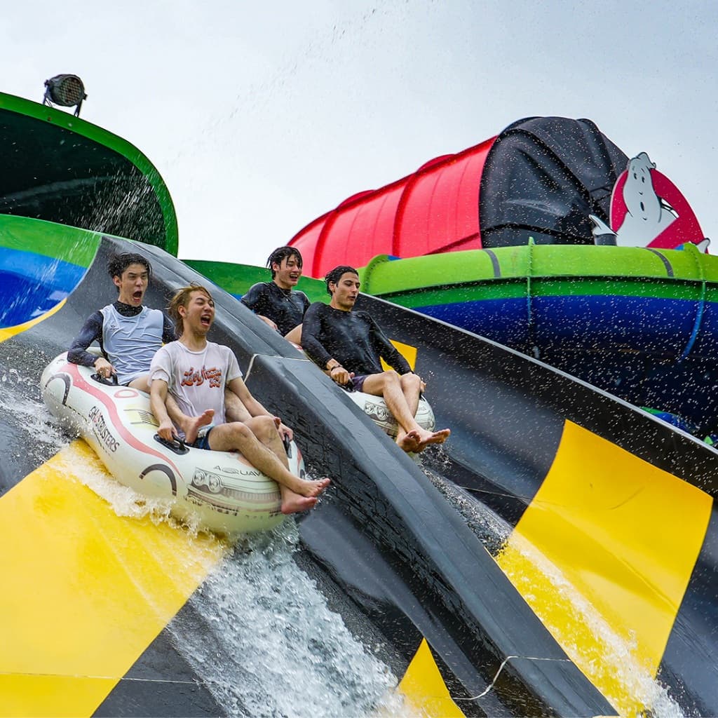 Columbia Pictures Aquaverse - บัตรสวนน้ำ 4 ใบ พร้อมเครดิตอาหารรวม 600 บาท รูปที่ 2