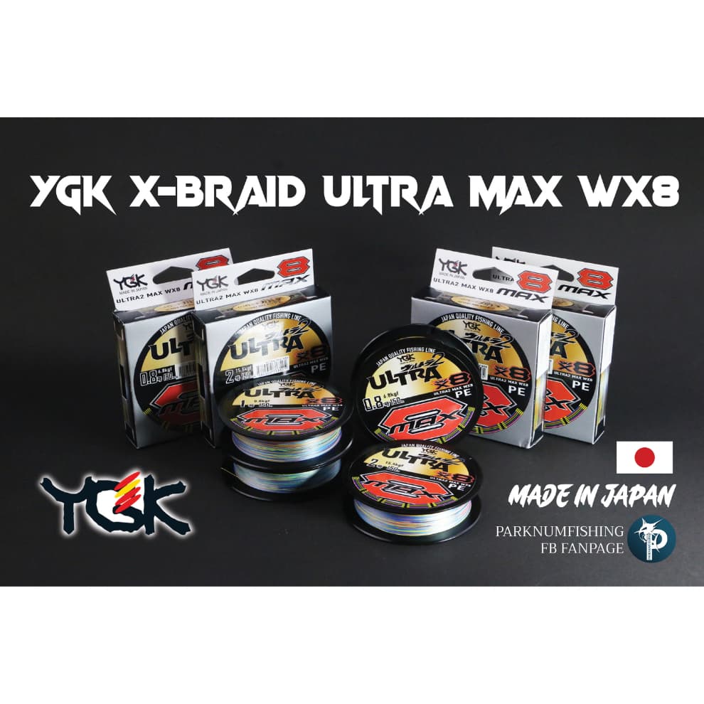 สาย PE YGK X-BRAID ULTRA MAX WX8 รูปที่ 3