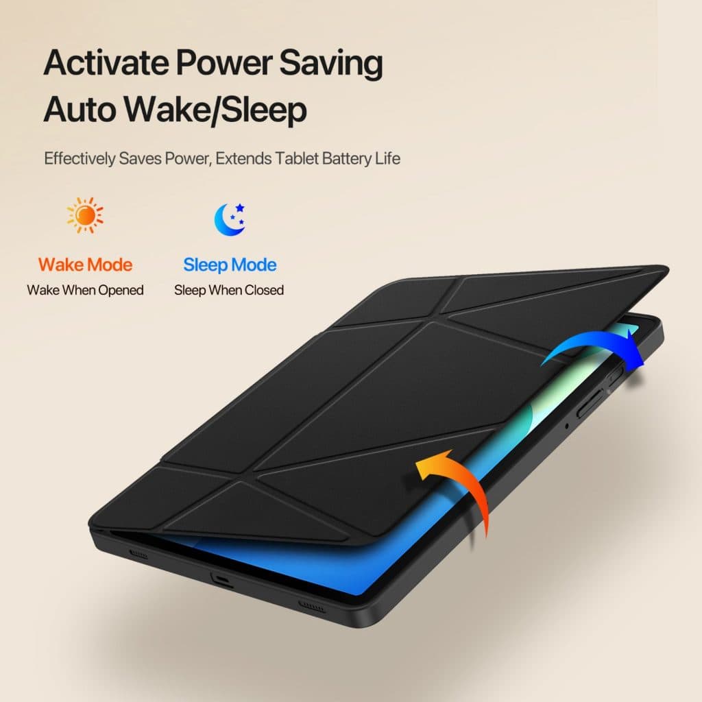 Dux Ducis รุ่น VERS เคส Samsung Tab 10 Lite/S10 FE/S9 FE/S9/S11/S10 FE+/S9 FE+/S9+/S10+ เคสกันกระแทกขอบTPUช่องใส่ปากกา รูปที่ 3