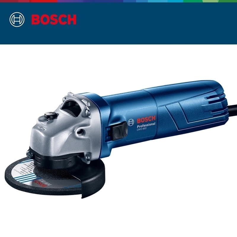 BOSCH เครื่องเจียร์ไฟฟ้า หินเจียร 4 นิ้ว ลูกหมู เครื่องเจียร ลูกหมูไฟฟ้า เจียร์ไฟฟ้า เจียรไร้สาย MAKITA หินเจียรแบต รูปที่ 6
